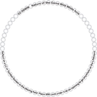 Nature of the Game Wild White hole