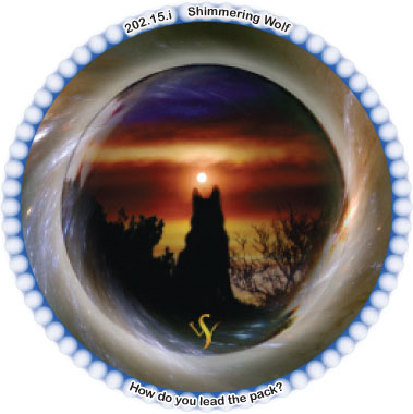 Shimmering Wolf