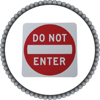 DO NOT ENTER