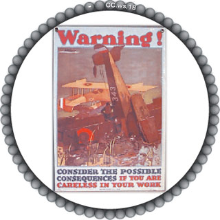 Warning! Consider the Possible Consequences If You Are Careless in Your Work